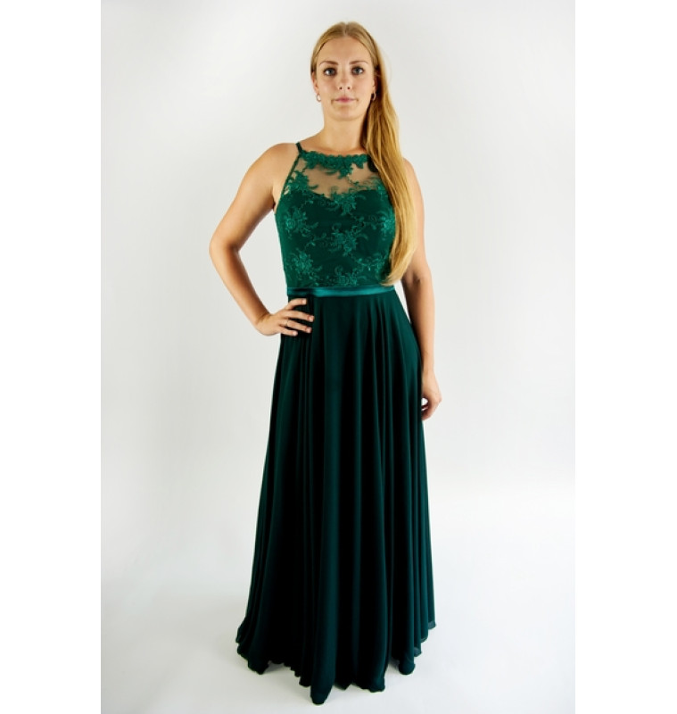 Abendkleid im Trapezschnitt