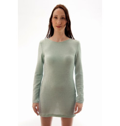 Mint Lurex Dress